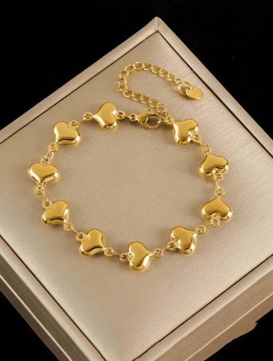 Stainless Steel Heart-Shaped 
